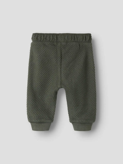 Lil'Atelier - loose sweat pants Noello - kambaba green