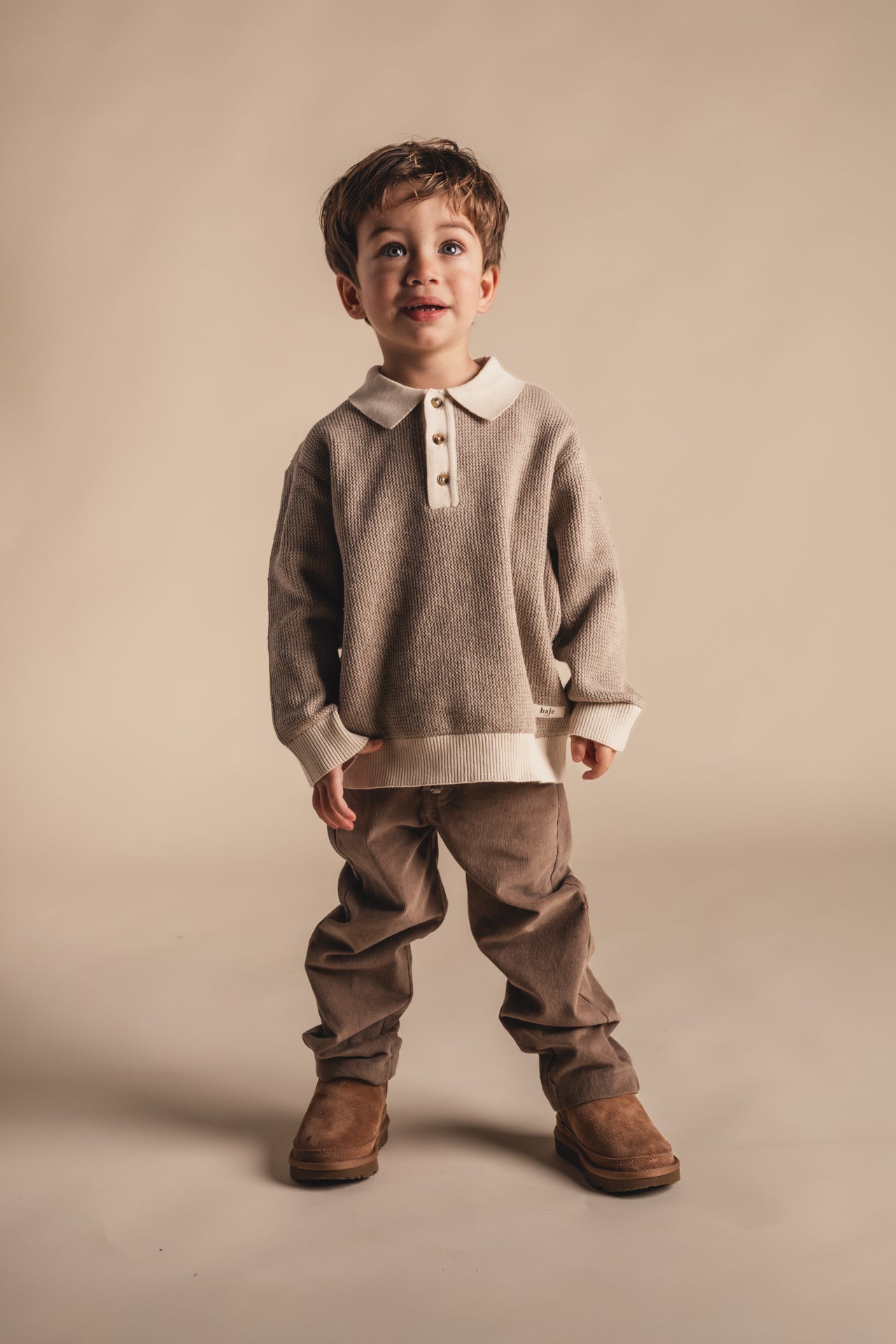 Baje Studio - polo Nuka - taupe light