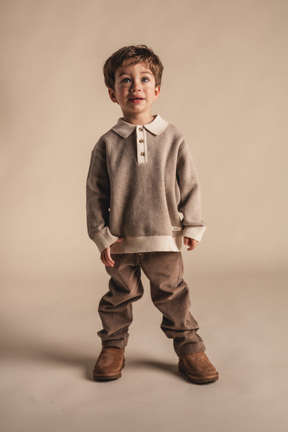 Baje Studio - polo Nuka - taupe light