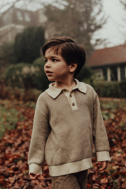 Baje Studio - polo Nuka - taupe light