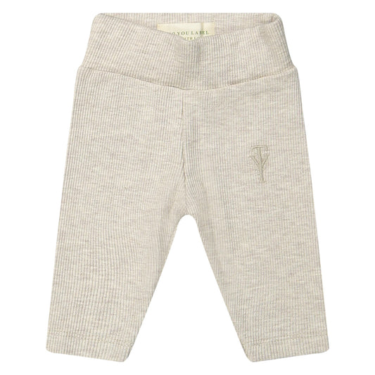 Two You Label - rib legging Olly - oat