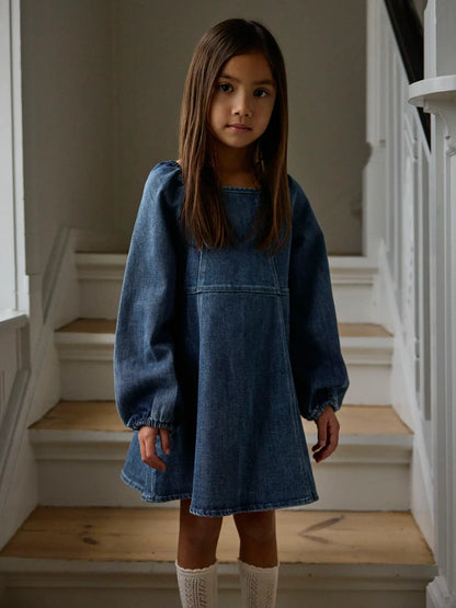 Lil'Atelier - dress Obello - dark blue denim