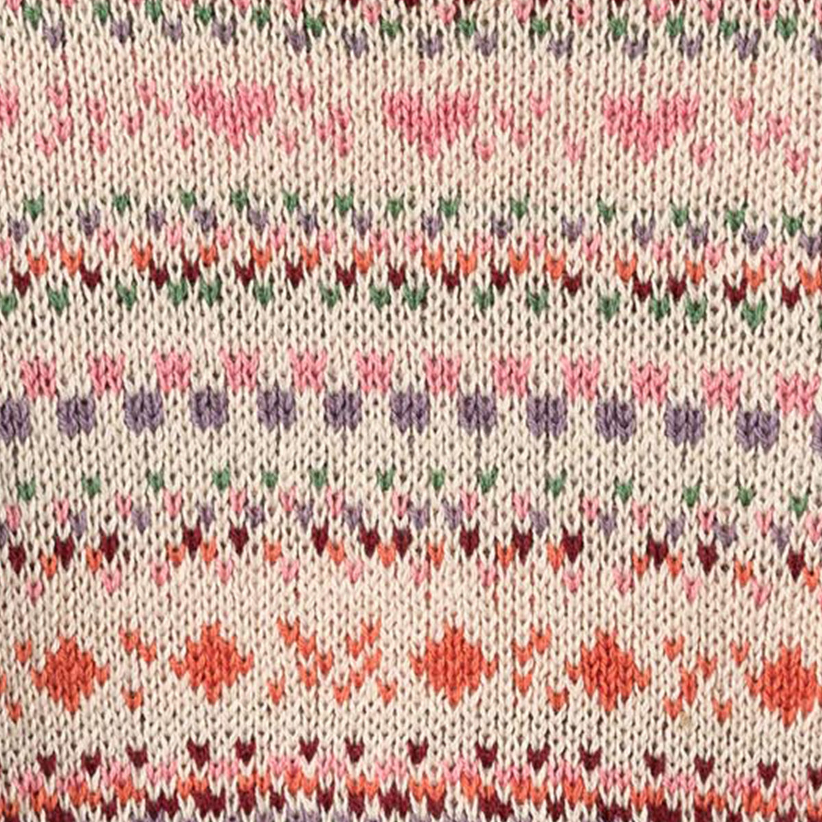 Wheat - jacquard pullover Olga - multicolor