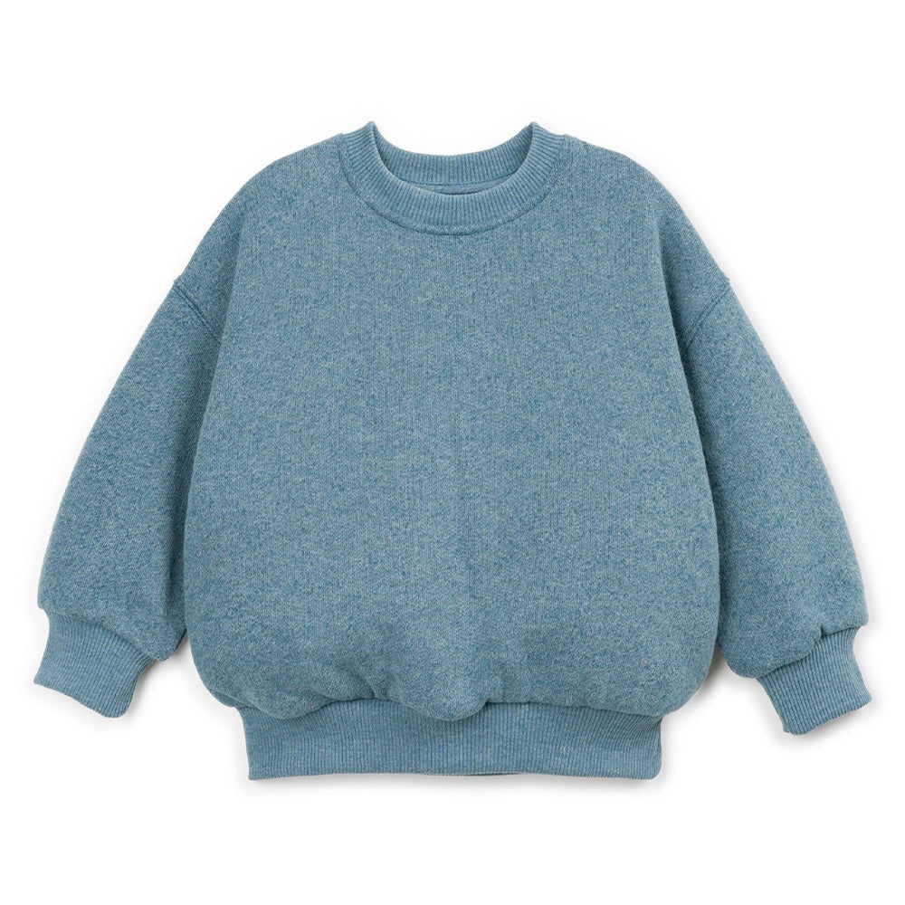 Play Up - fleece sweater - cyanotype blue