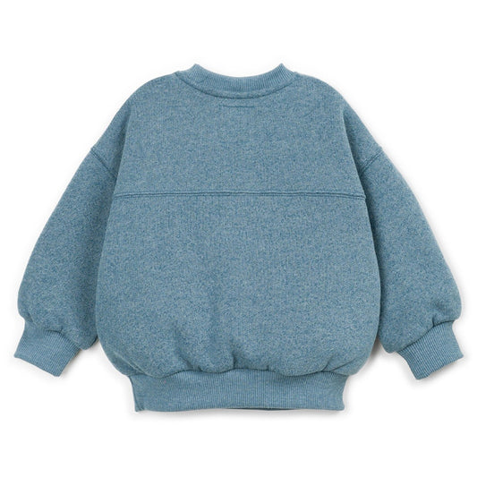 Play Up - fleece sweater - cyanotype blue