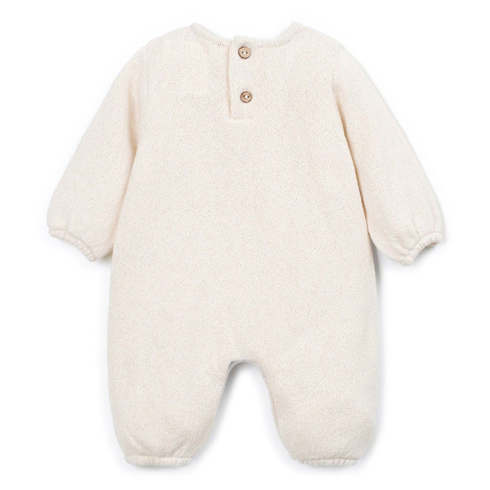 Play Up - jersey jumpsuit - sketches beige