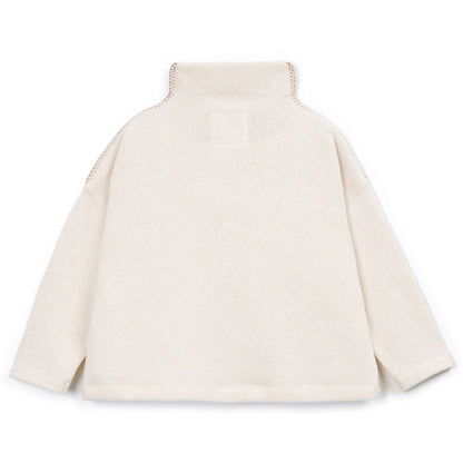 Play Up - turtle neck sweater - sketches beige