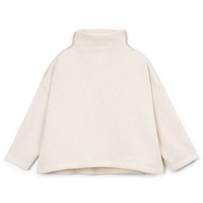 Play Up - turtle neck sweater - sketches beige