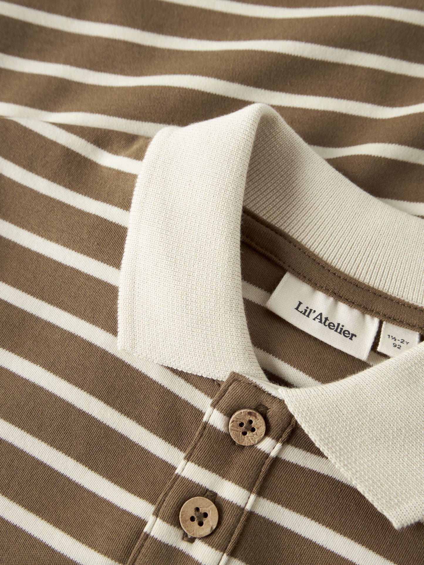 Lil'Atelier - stripe polo Limia - kangaroo
