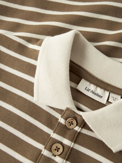 Lil'Atelier - stripe polo Limia - kangaroo