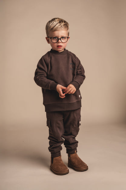 Baje Studio - pants Palmer - brown choco