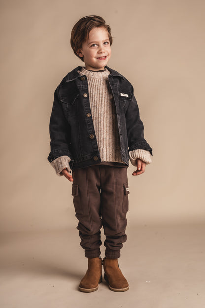 Baje Studio - pants Palmer - brown choco