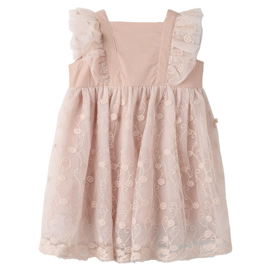 Lil'Atelier - tule dress - peach whip