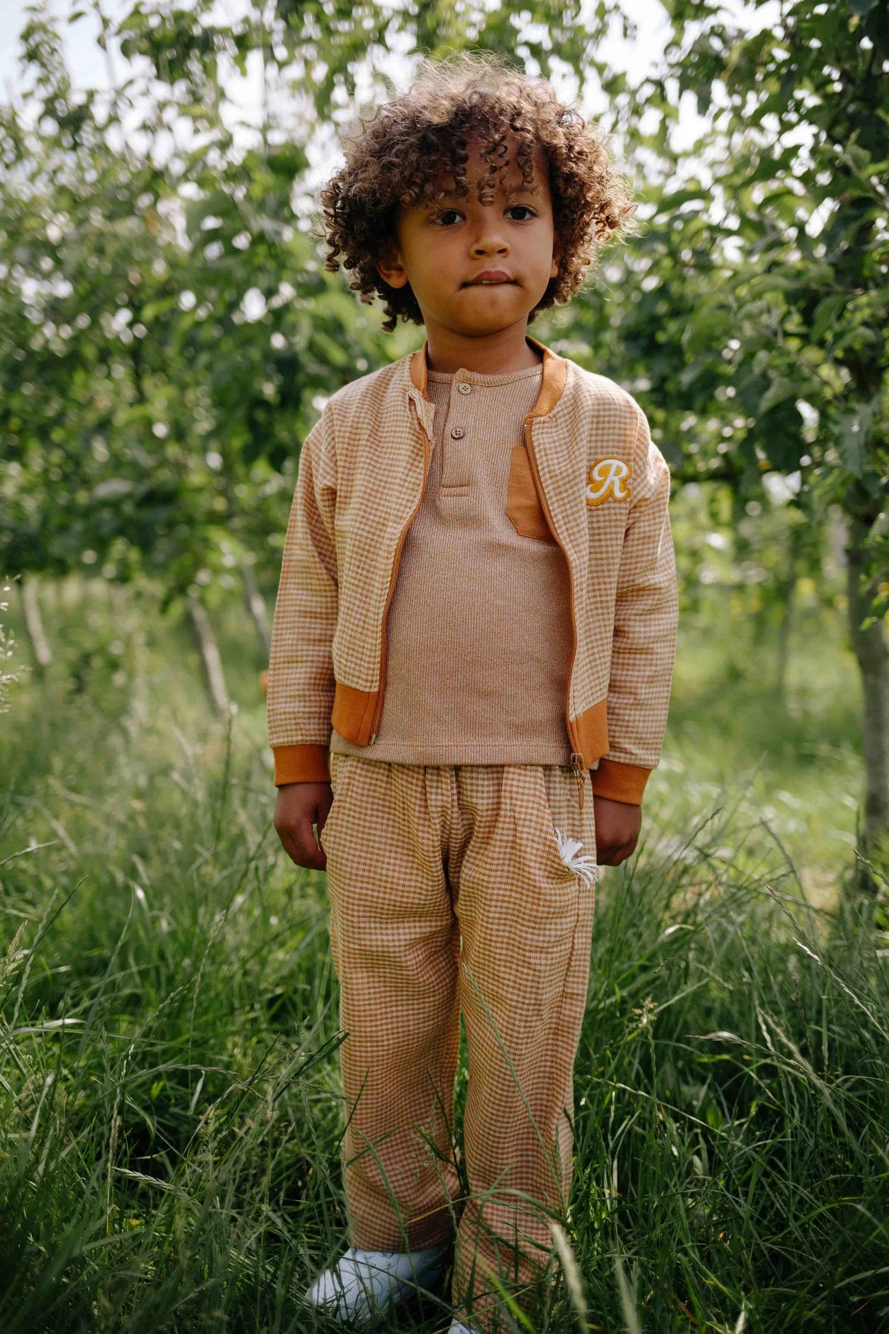 Riffle Amsterdam - pants Pete - camel brown square