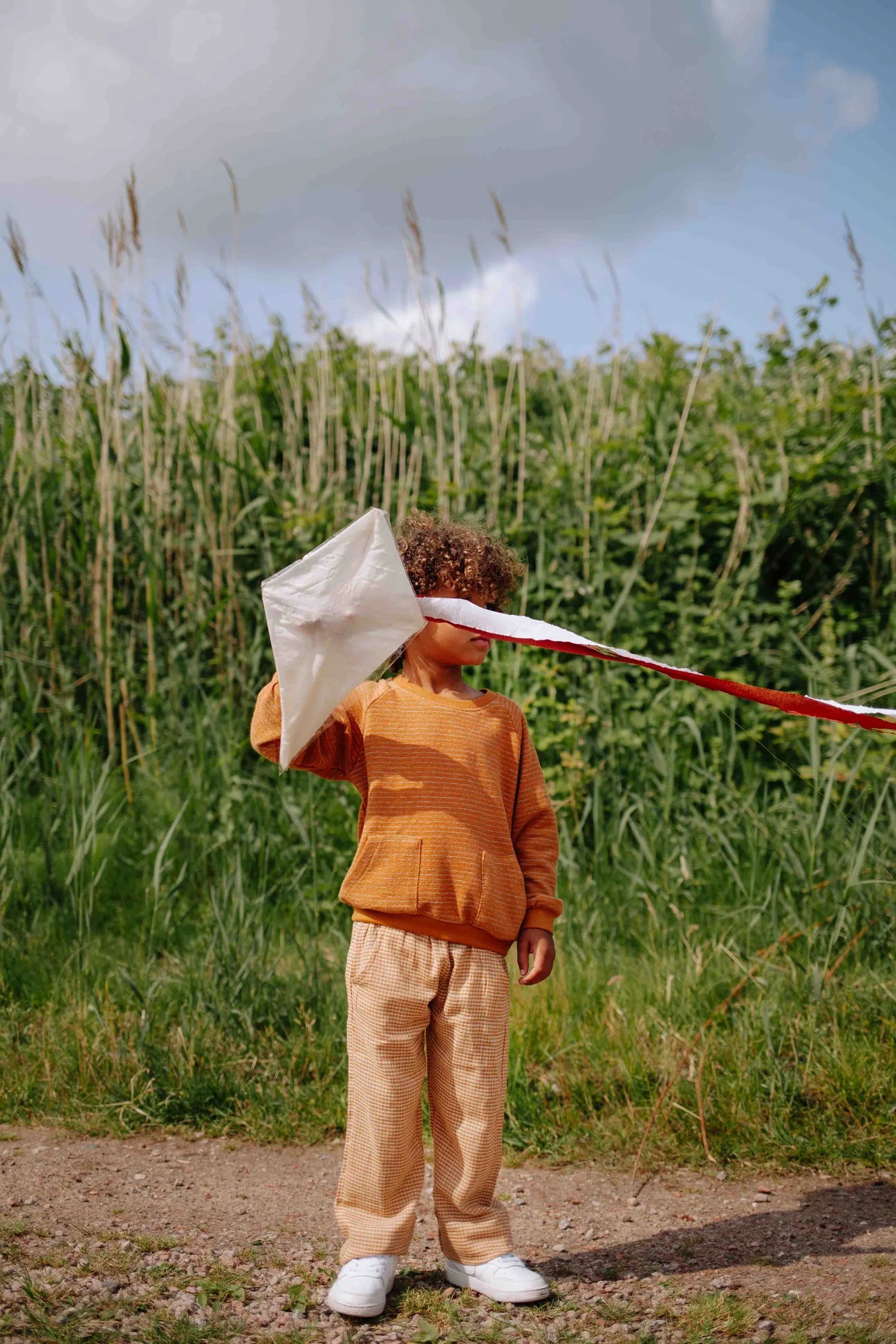 Riffle Amsterdam - pants Pete - camel brown square