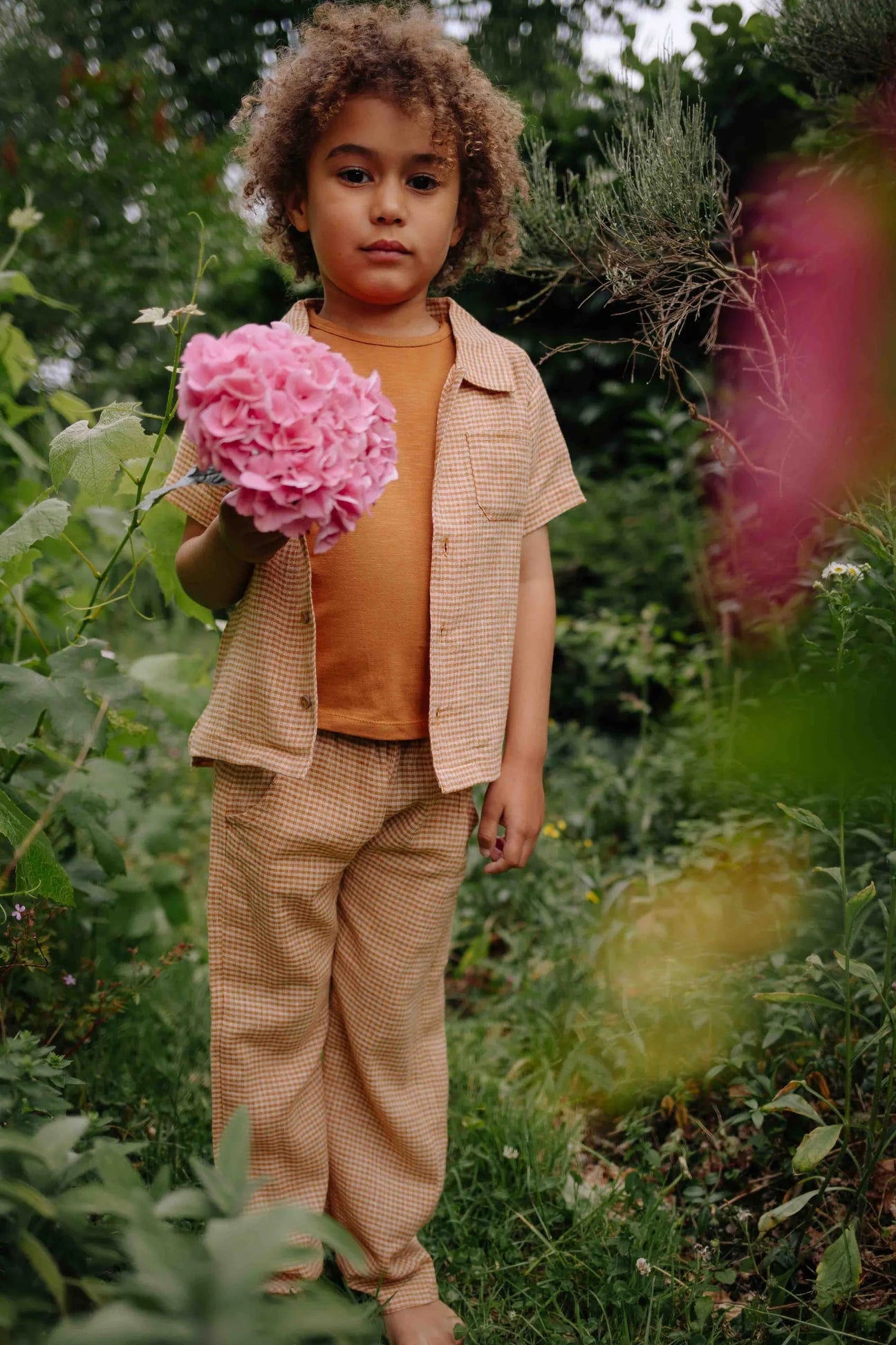 Riffle Amsterdam - pants Pete - camel brown square