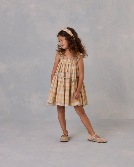 Rylee + Cru - dress Cicily - pastel plaid