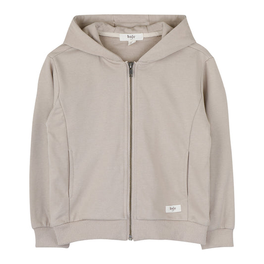 Baje Studio - cardigan Roche - taupe cafe