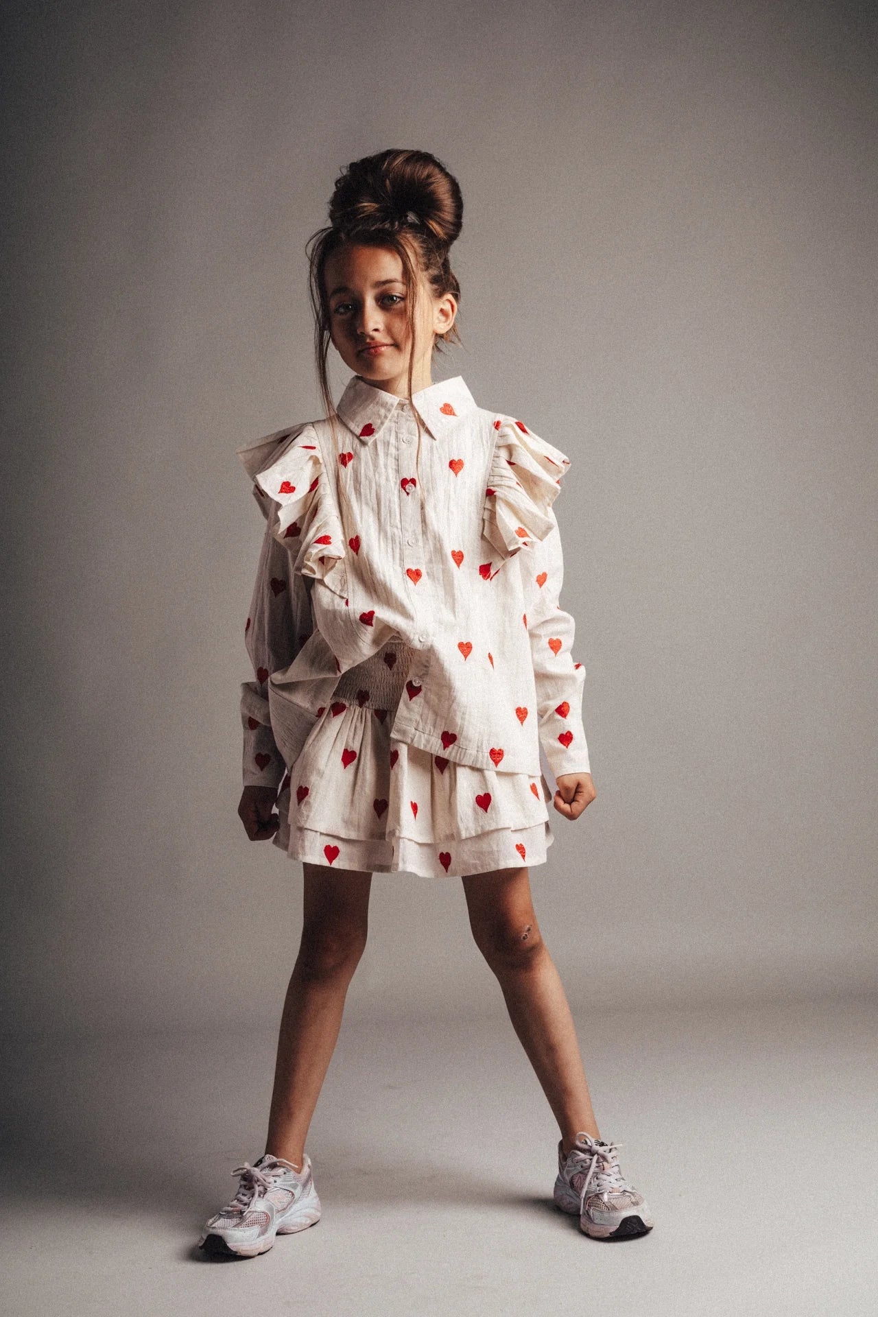 Labo - heart skirt Lana - offwhite