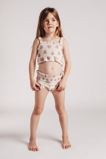 Baje Studio - bikini Rosie - creme oat hearts