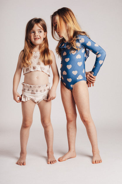 Baje Studio - bikini Rosie - creme oat hearts