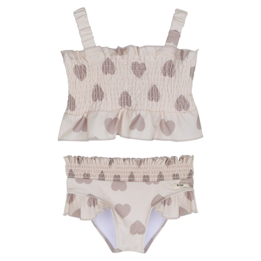 Baje Studio - bikini Rosie - creme oat hearts