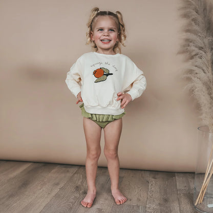 Salted Stories - oversized sweater Pommegranate