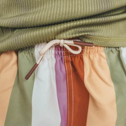 Salted Stories - swim short Multi Stripe