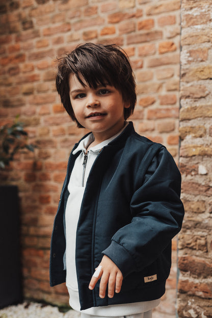 Baje Studio - jacket Montel - blue dark