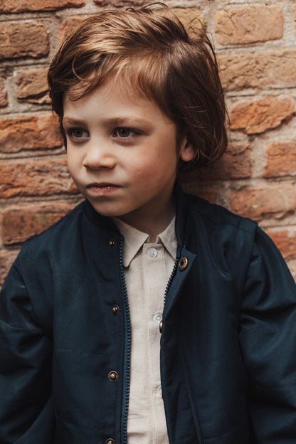 Baje Studio - jacket Montel - blue dark