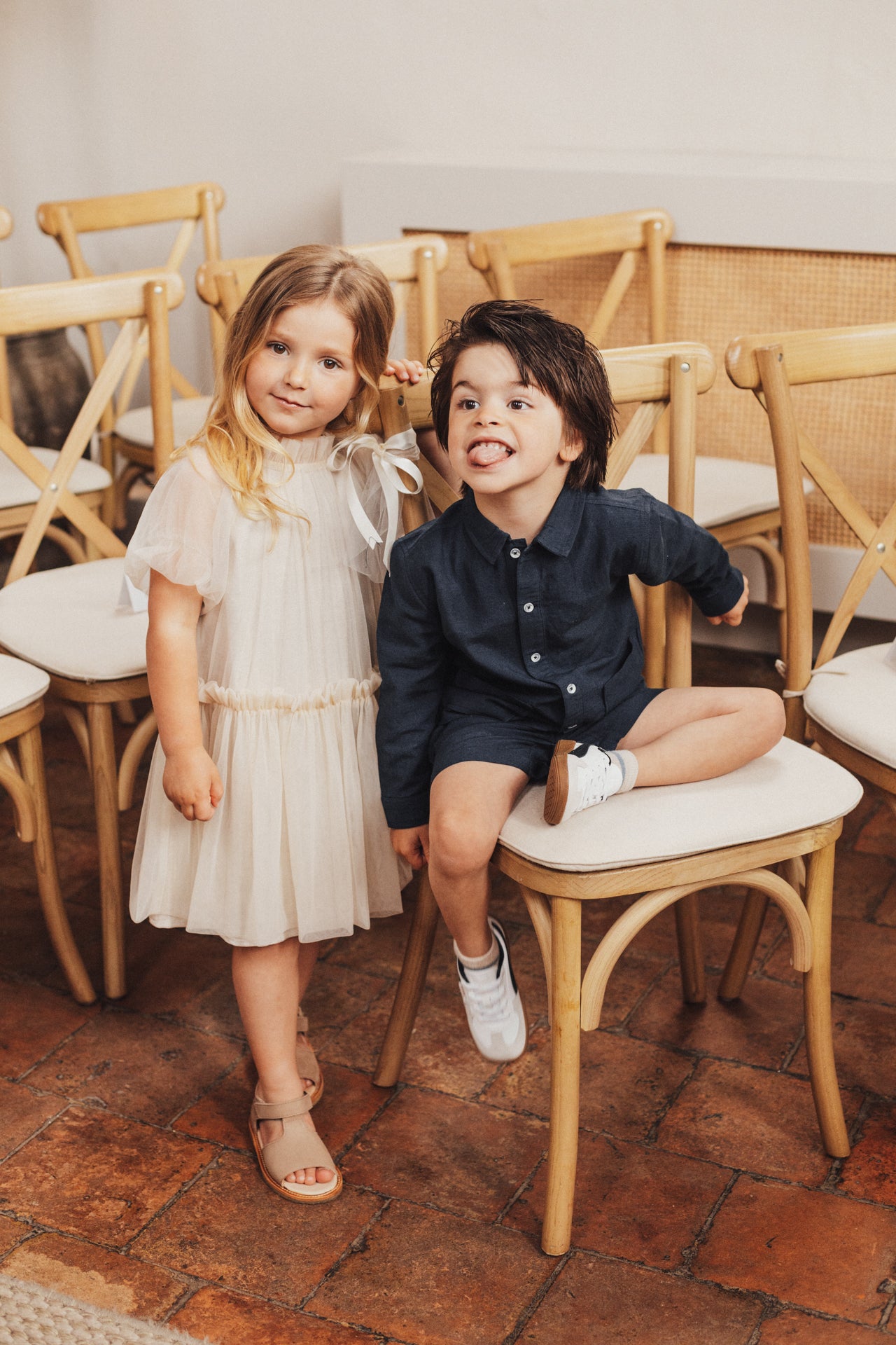 Baje Studio - dress Melle - beige