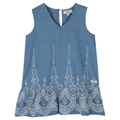 Baje Studio - dress Saartje - denim blue