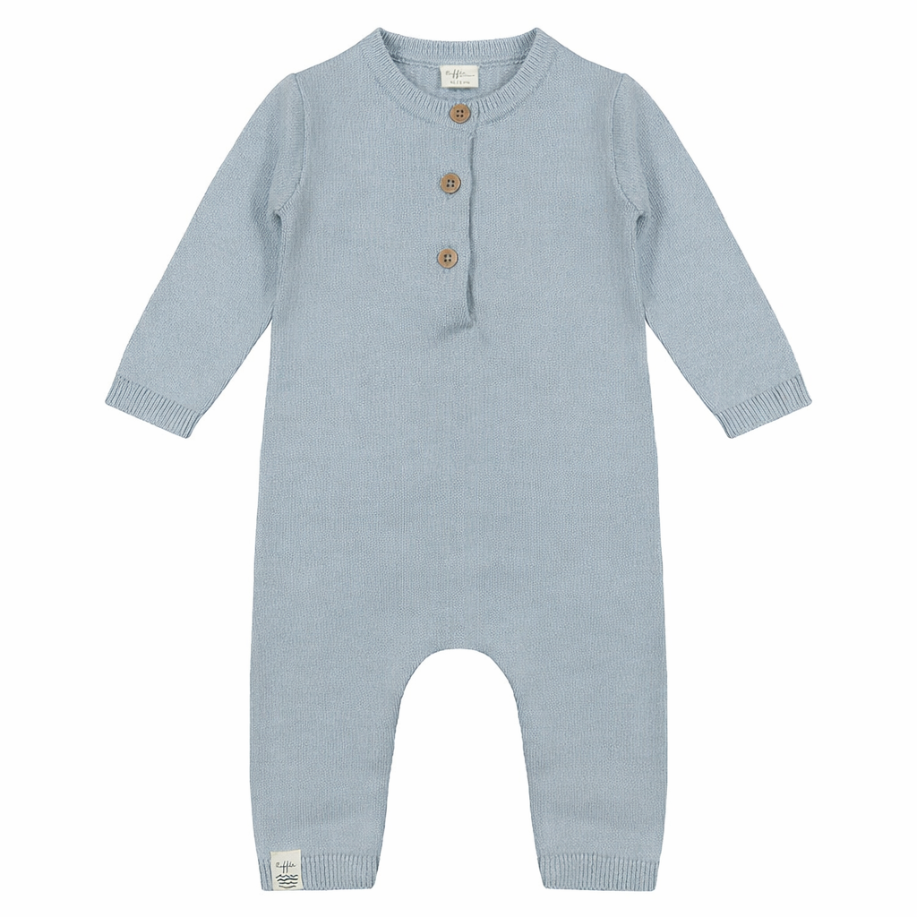 Riffle Amsterdam - knitted jumpsuit Scott - blue