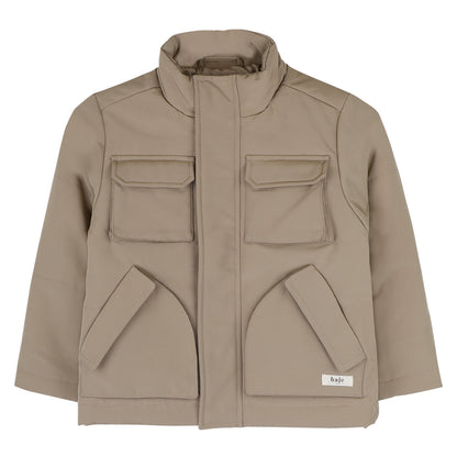 Baje Studio - jacket Siles - taupe cafe