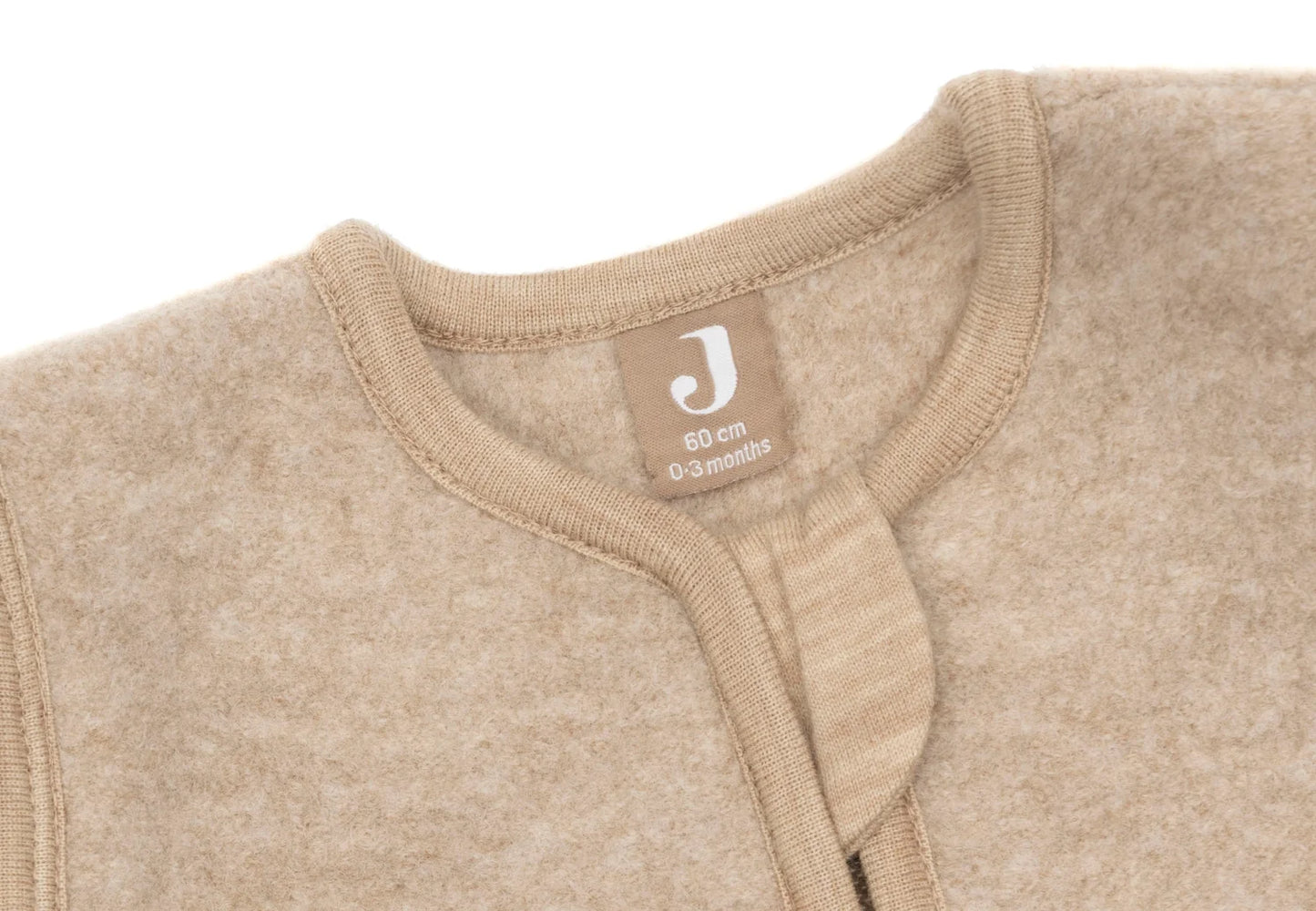 Jollein - merino wool felted sleeping bag - natural beige