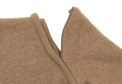 Jollein - merino wool felted sleeping bag - dark hazel