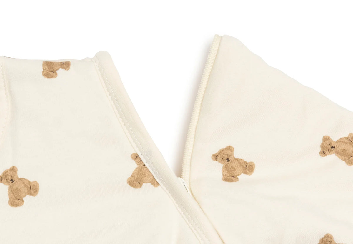 Jollein - slaapzak met voeten en afritsbare mouwen - Mini Teddy Bear