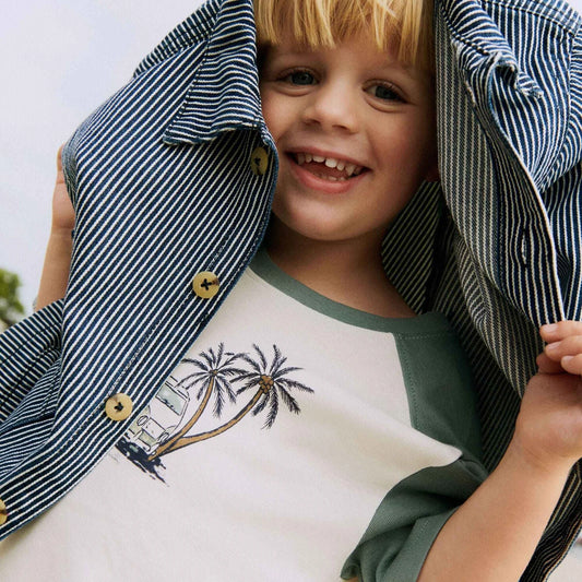 Wheat - T-shirt Hector - summer camping