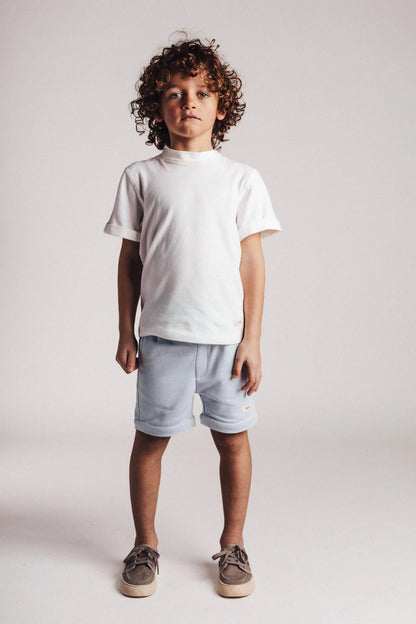 Baje Studio - T-shirt Moss - white cloud