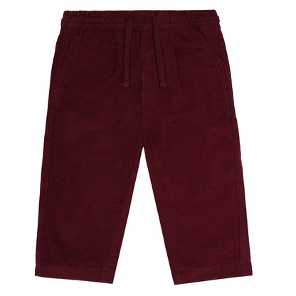 Hust & Claire - corduroy pants Trevor - red chocolate