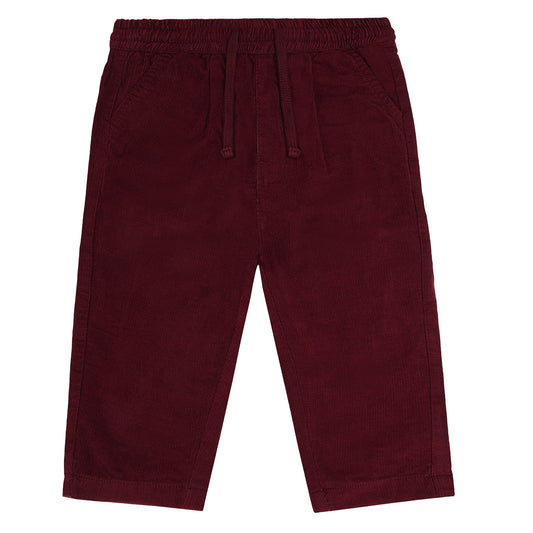 Hust & Claire - corduroy pants Trevor - red chocolate