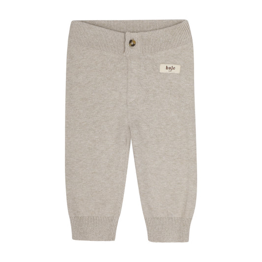 Baje Studio - knitted pants Valero - taupe cafe