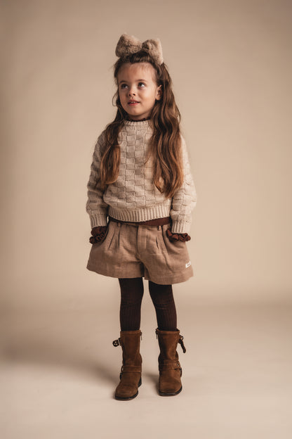 Baje Studio - sweater Veza - beige