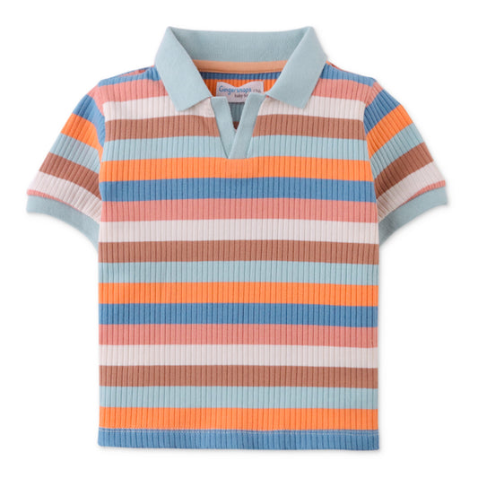 Polo Wesley - multicolor stripes