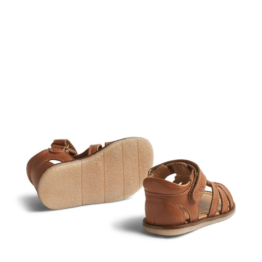Wheat - sandal Bray - cognac leather