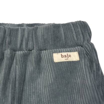 Corduroy pants Woolwich ~ greyish blue