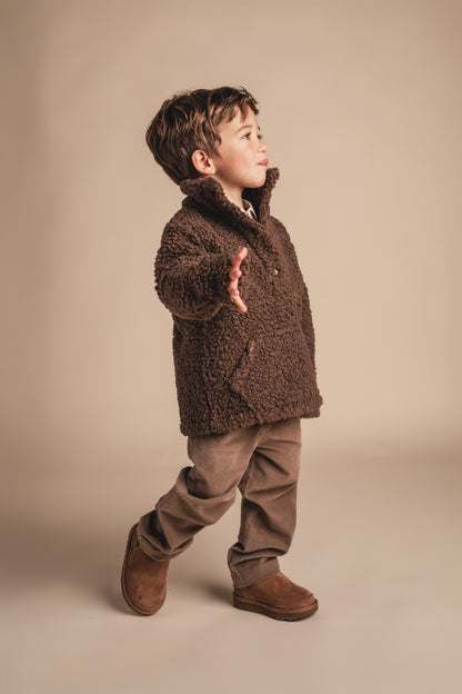 Baje Studio - teddy sweater Yagger - brown choco
