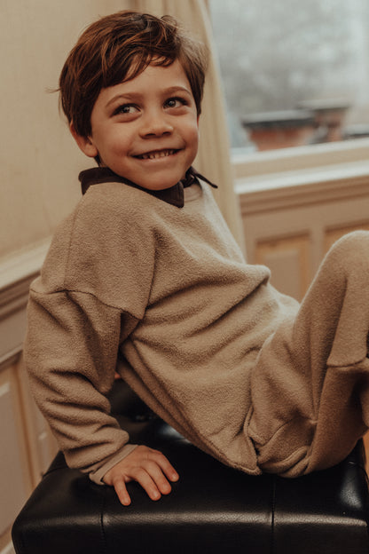 Baje Studio - sweater Yordin - taupe light