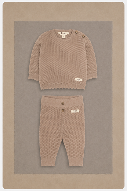 Baje Studio - sweater Zoe - taupe