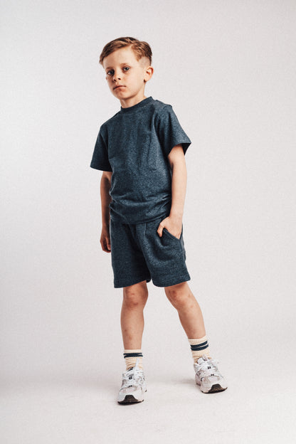 Baje Studio - shortsleeve Adrian - blue dark